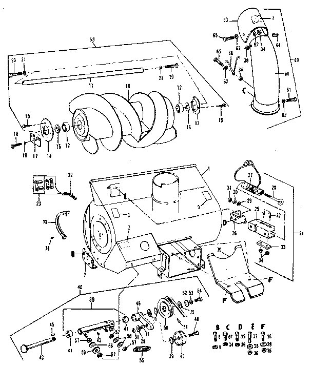 Auger  assembly