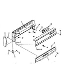 Backguard section