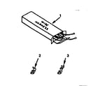 Kenmore 9117278811 wire harnesses and components diagram
