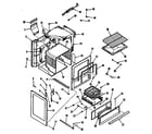 Kenmore 9117278811 body section diagram