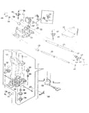 471/474/476 wide carriage - carrier frame & dot head assm.
