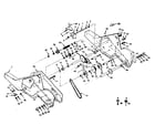 Craftsman 917299650 transmission, ground drive diagram