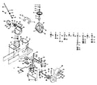 Craftsman 917254550 steering assembly diagram