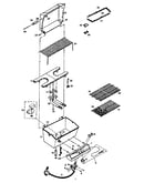 Grill and burner section