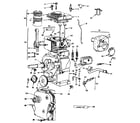 Briggs & Stratton 130200 TO 130299 (3129-01-3129-01 cylinder & crankcase diagram