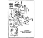 Briggs & Stratton 130200 TO 130299 (0804-01-0804-01 replacement parts diagram