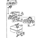 Briggs & Stratton 130200 TO 130299 (0804-01-0804-01 carburetor, air cleaner, and fuel tank assembly diagram