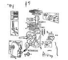 Briggs & Stratton 11200 TO 112299 (0833-01 - 0833-01) engine diagram