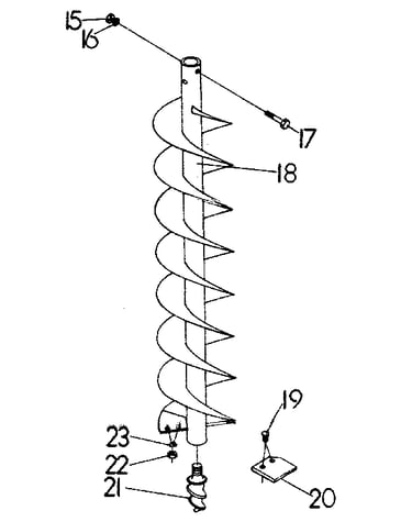 Std. duty auger