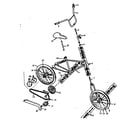 Huffy 11748 replacement parts diagram