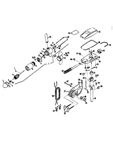 Fishing motor