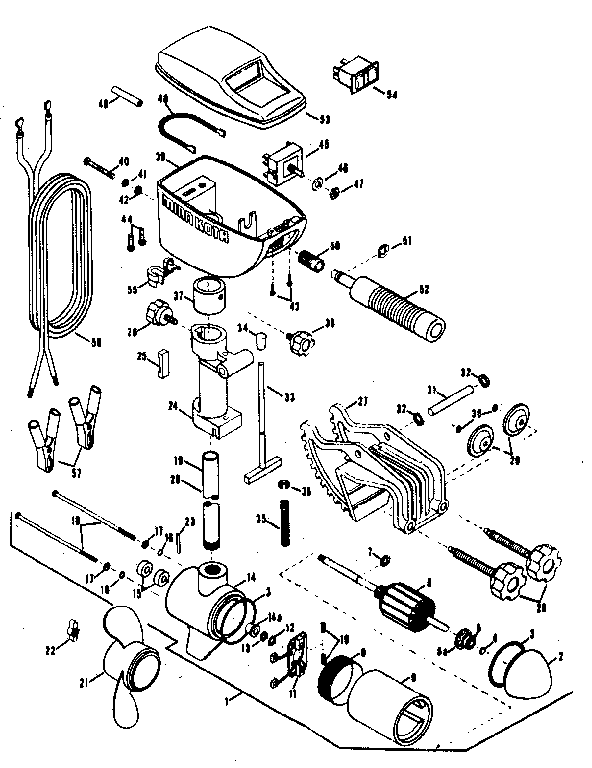 ELECTRIC FISHING MOTOR