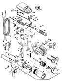 Electric fishing motor