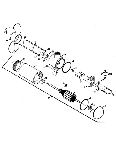 Motor assembly complete