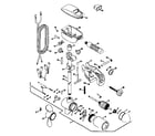 Minn Kota 10W motor assembly diagram