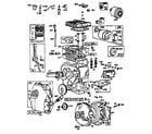 Briggs & Stratton 11200 TO 112299 (0016 - 0016) engine diagram