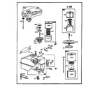 Briggs & Stratton 11200 TO 112299 (0016 - 0016) fuel tank assembly diagram