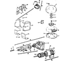 Briggs & Stratton 402707-1505-01 alternator and starter motor group diagram
