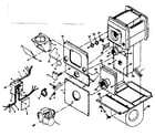 Kenmore 867741424 functional replacement parts diagram