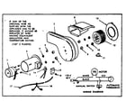 Kenmore 155464160 optional forced air blower diagram