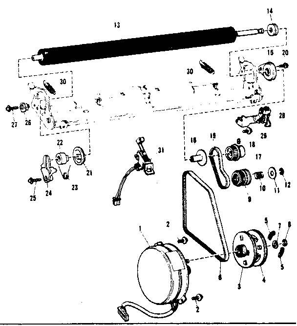 Line feed mechanism