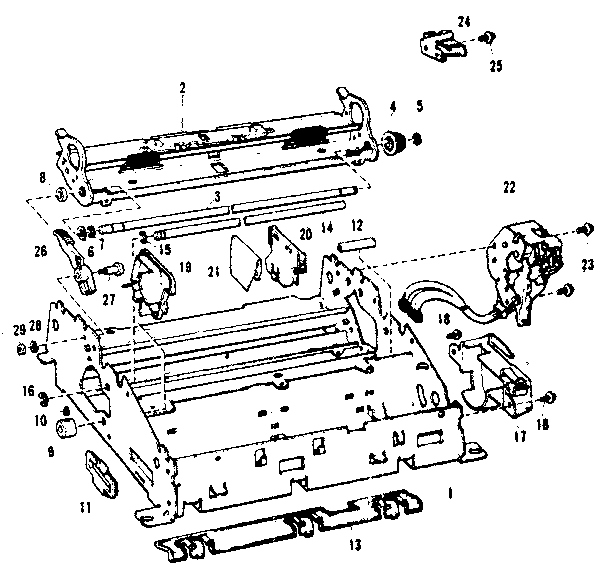 Frame and miscellaneous parts