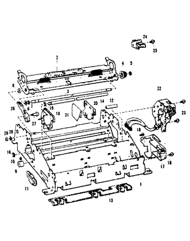 Frame and miscellaneous parts