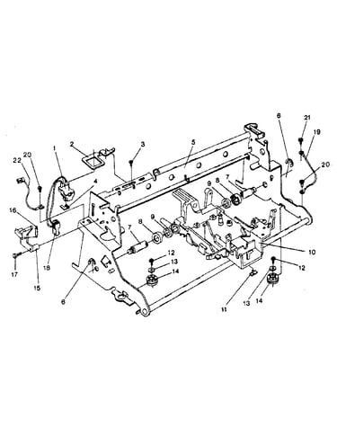 Carrier molding, rails, & frames