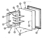 Sears 411493200 replacement parts diagram