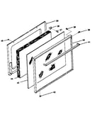 Oven door (119.7078810)