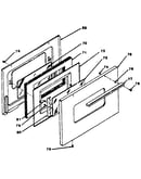 Oven door