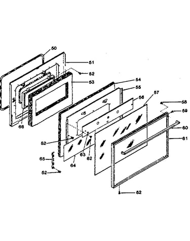 Oven door