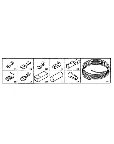Wiring and wiring terminals