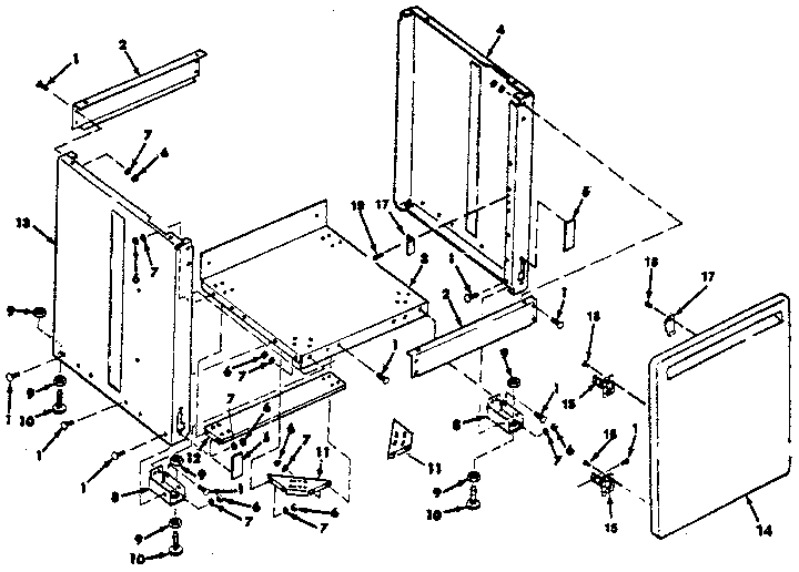 23" cabinet