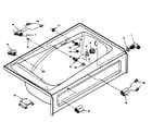 Sears 738678010 tub and whirlpool fittings diagram