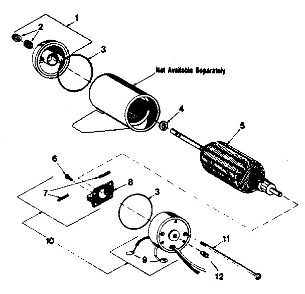 ELECTRIC MOTOR ASSEMBLY