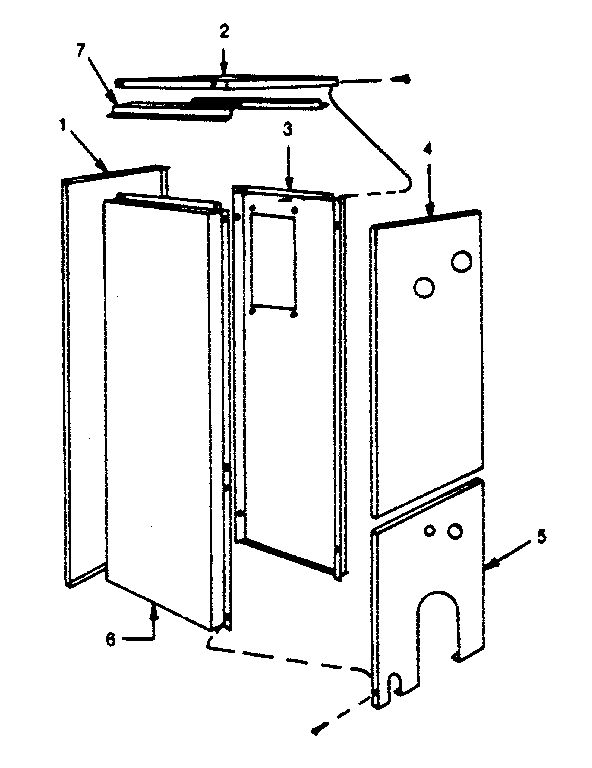 Flush jacket parts