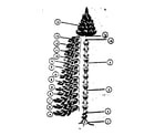 Sears 63595050 replacement parts diagram