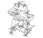 Craftsman 502254142 mower housing suspension diagram