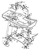 Mower housing suspension