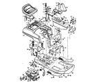 Craftsman 502254152 body and chassis diagram
