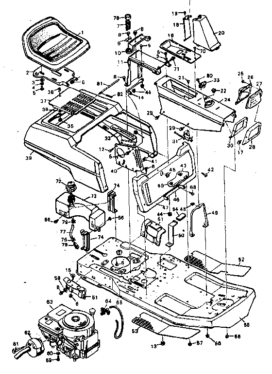 Body and chassis