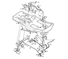 Craftsman 502254170 blade housing suspension diagram