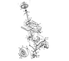 Craftsman 502254211 steering system diagram