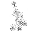 Craftsman 502254290 steering system diagram