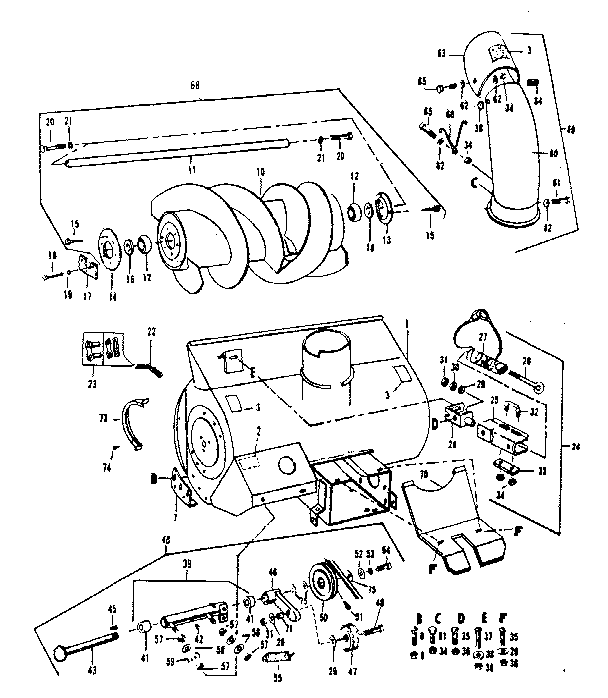 Auger  assembly