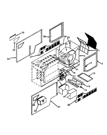 Non-functional replacement parts