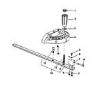 Craftsman 113290060 miter gauge assembly diagram