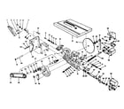 Craftsman 113290650 blade and transmission assembly diagram