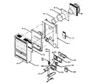 Kenmore 629756710 non-functional replacement parts diagram